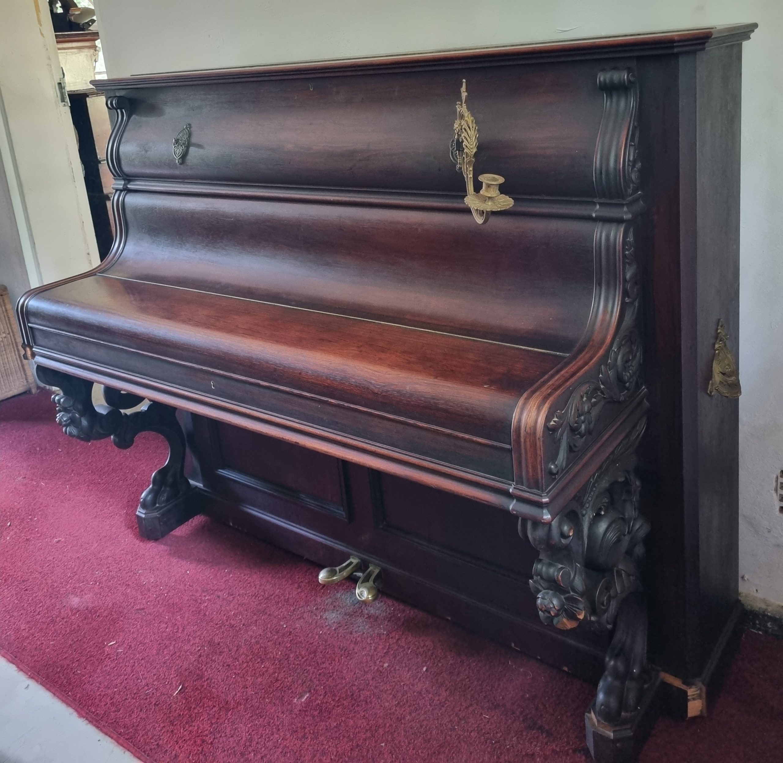 Carl Scheel Upright Piano (608)